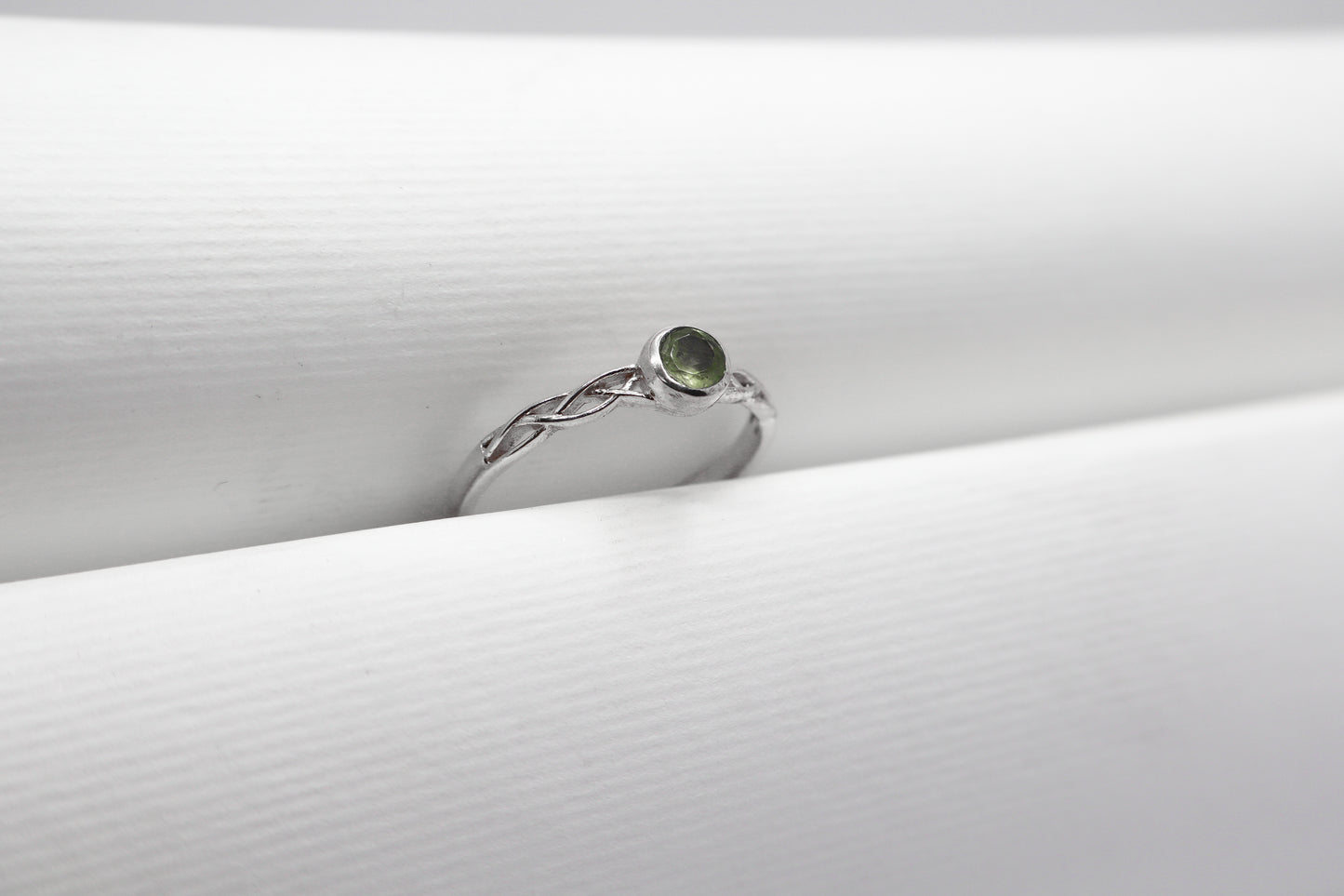 Peridot Sterling Silver Ring