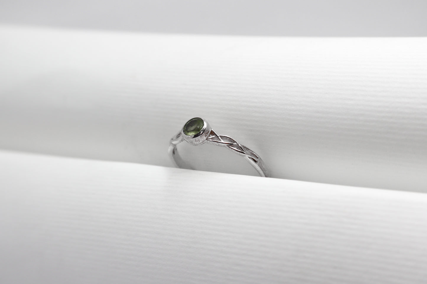 Peridot Sterling Silver Ring