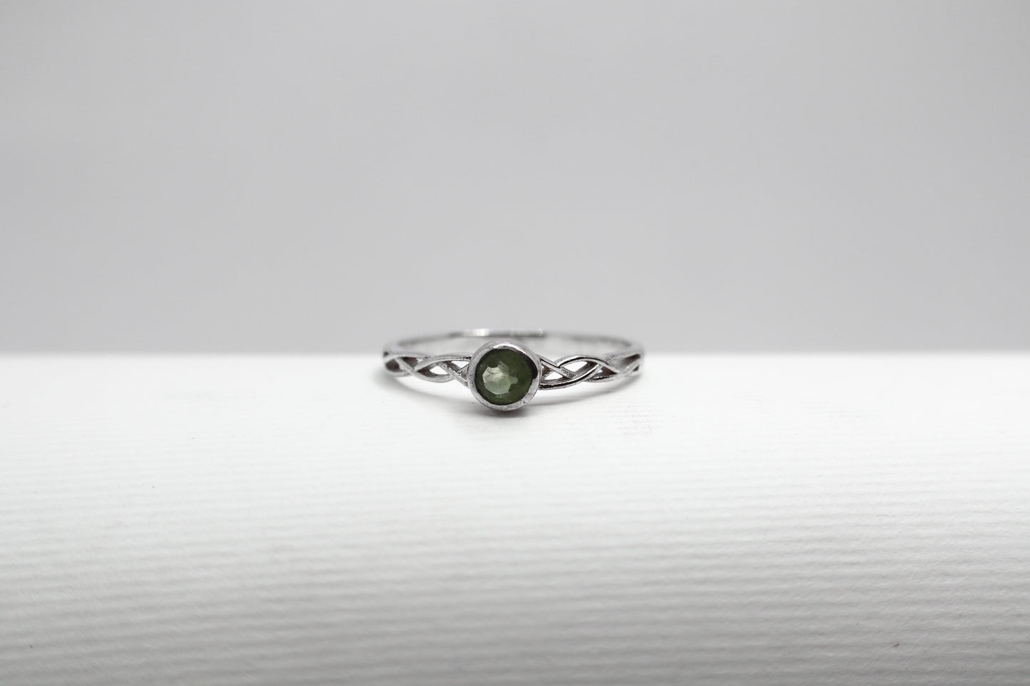 Peridot Sterling Silver Ring