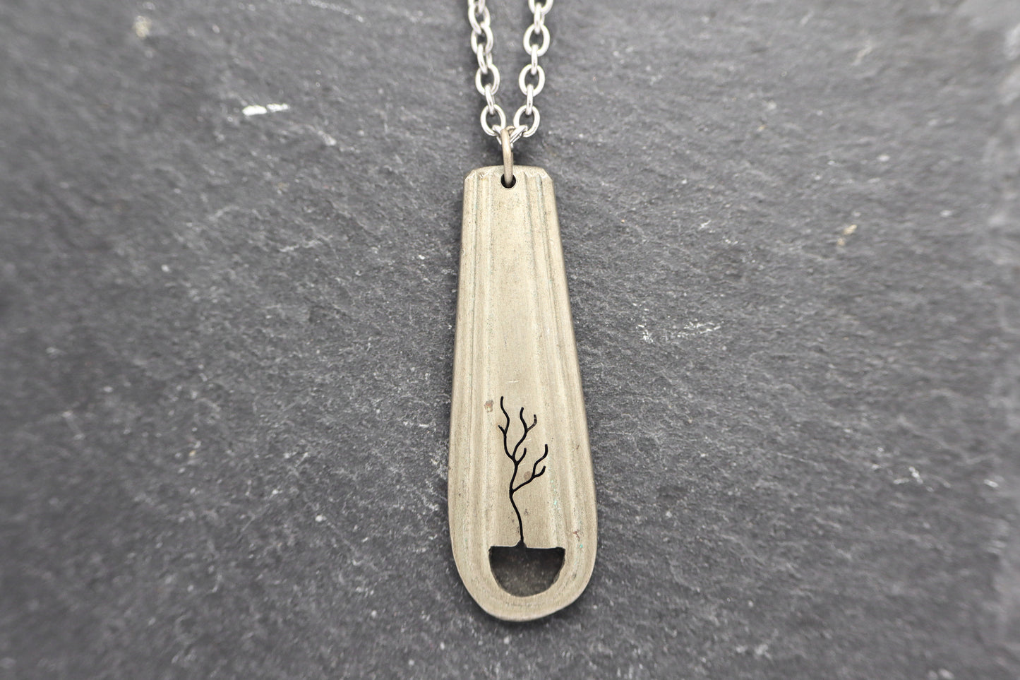 Fork Necklace Recycled