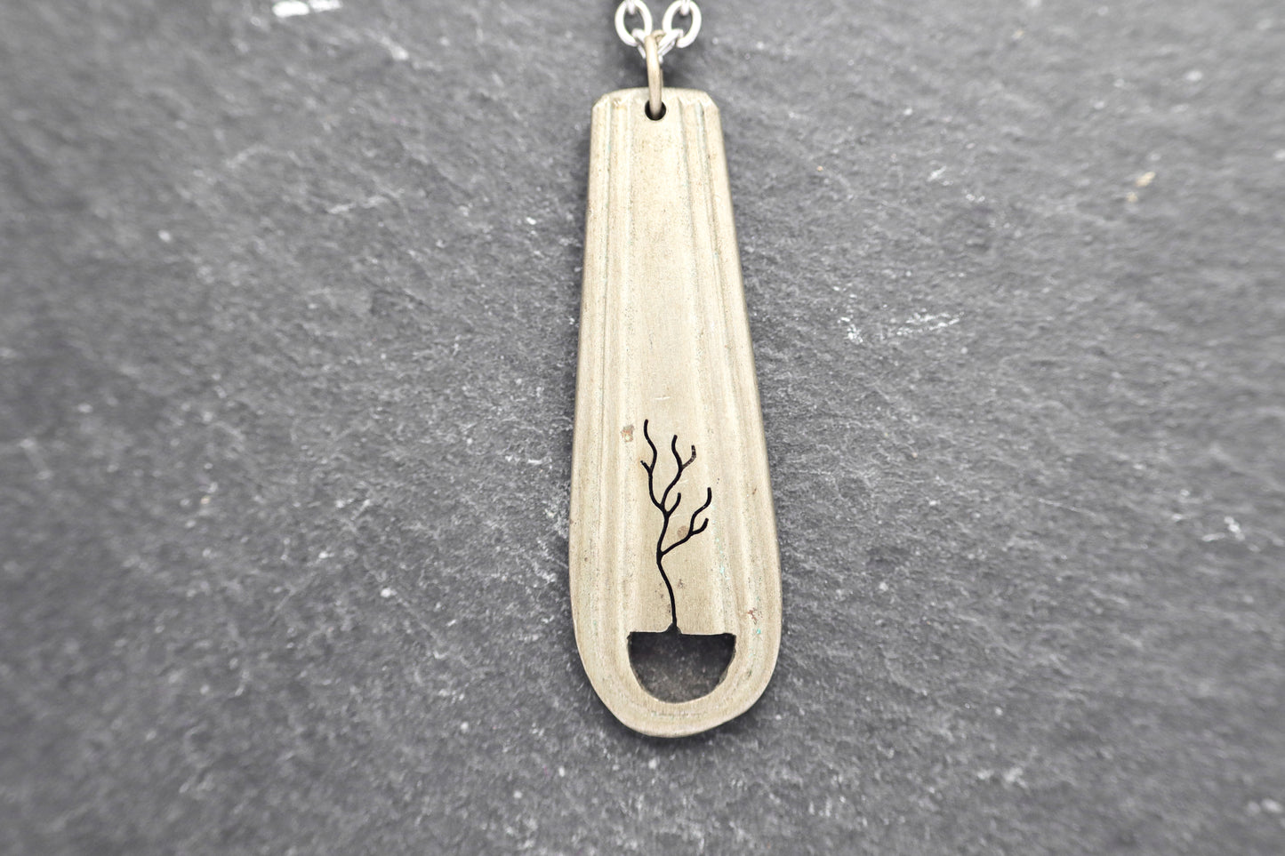 Fork Necklace Recycled