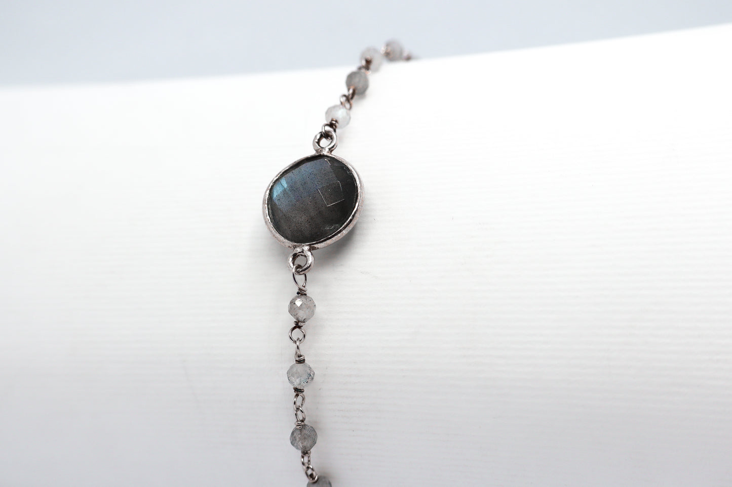 Labradorite Sterling Silver Bracelet