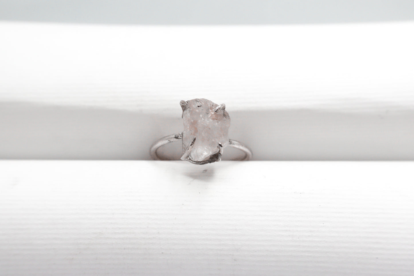 Crystal Quartz Sterling Silver Ring