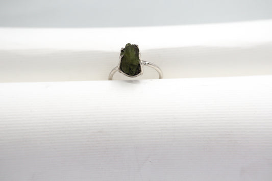 Peridot Sterling Silver Ring