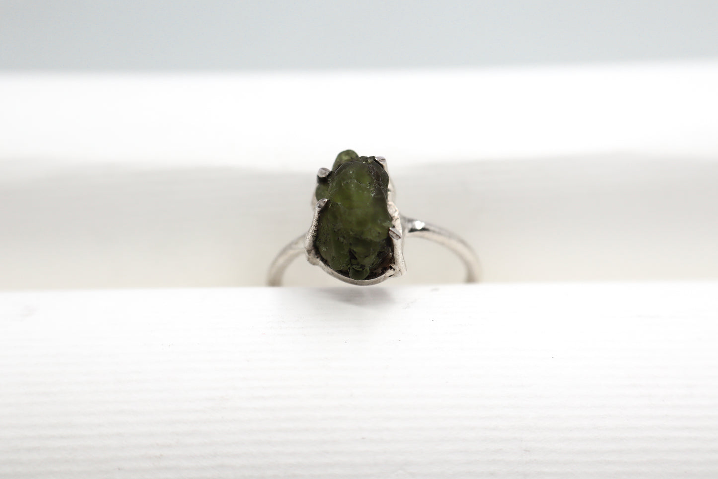 Peridot Sterling Silver Ring