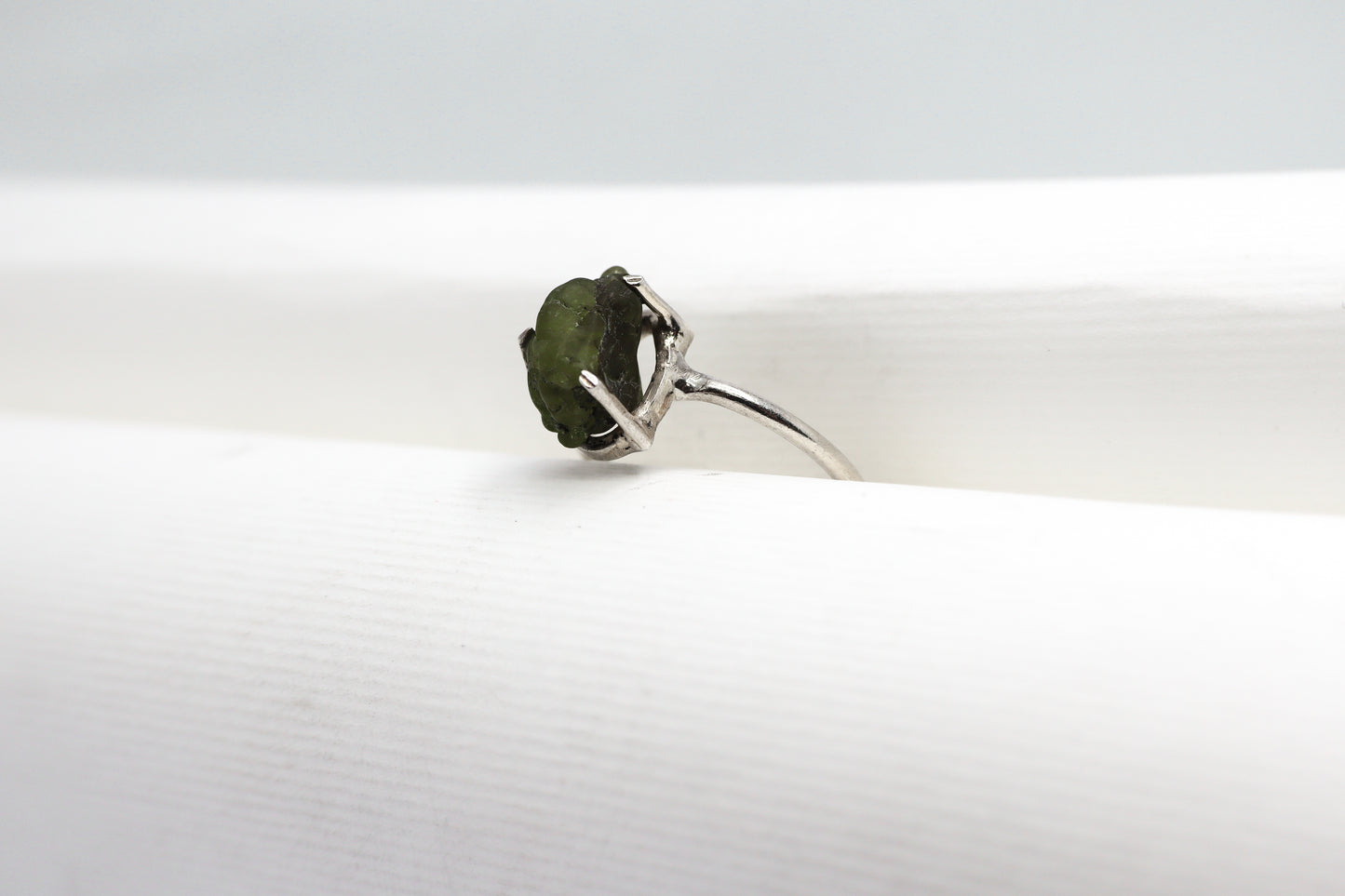 Peridot Sterling Silver Ring