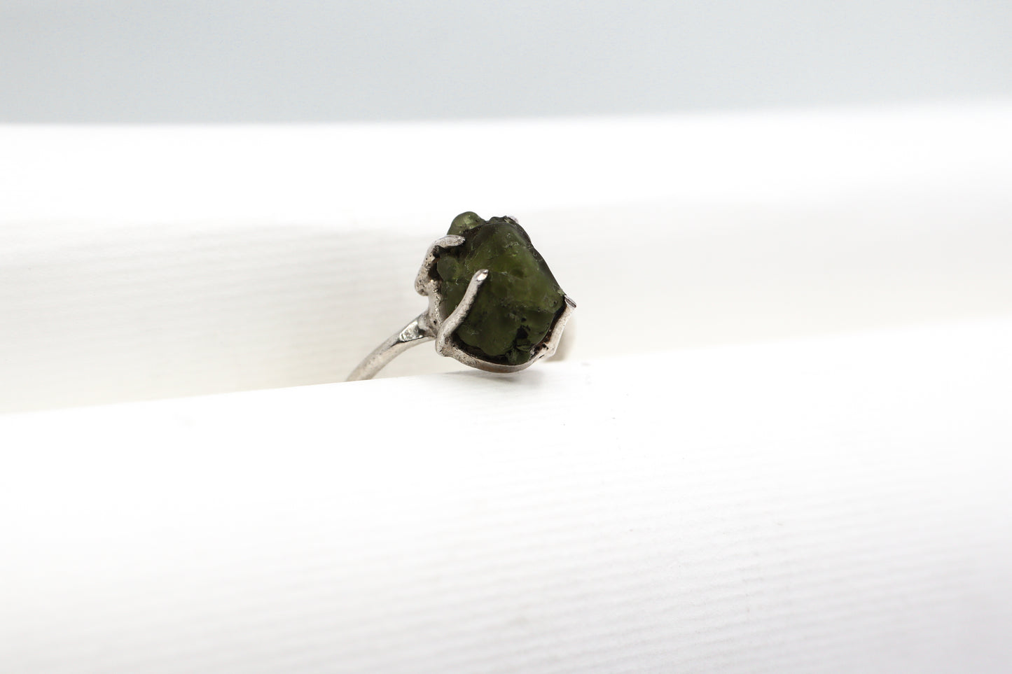 Peridot Sterling Silver Ring