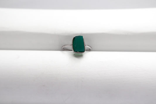 Green Aventurine Sterling Silver Ring