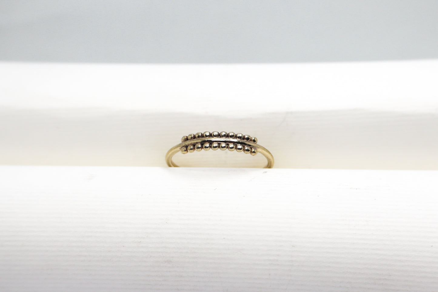 Gold Plated Solid Sterling Silver Ring