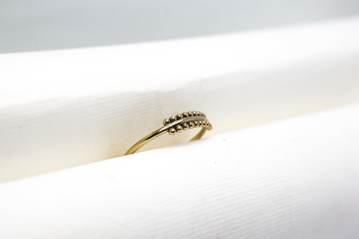 Gold Plated Solid Sterling Silver Ring