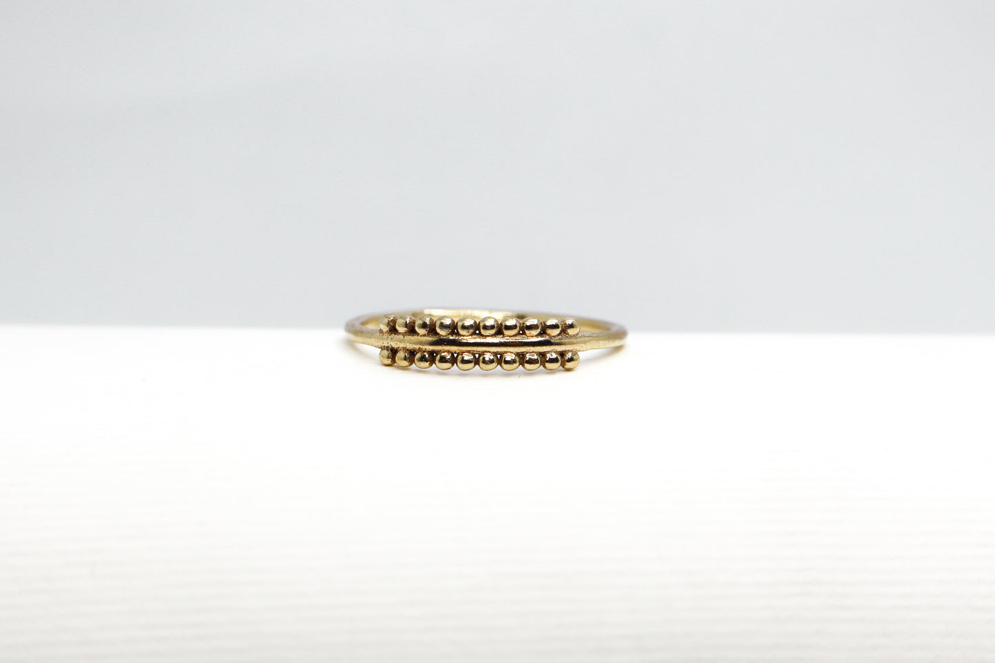 Gold Plated Solid Sterling Silver Ring