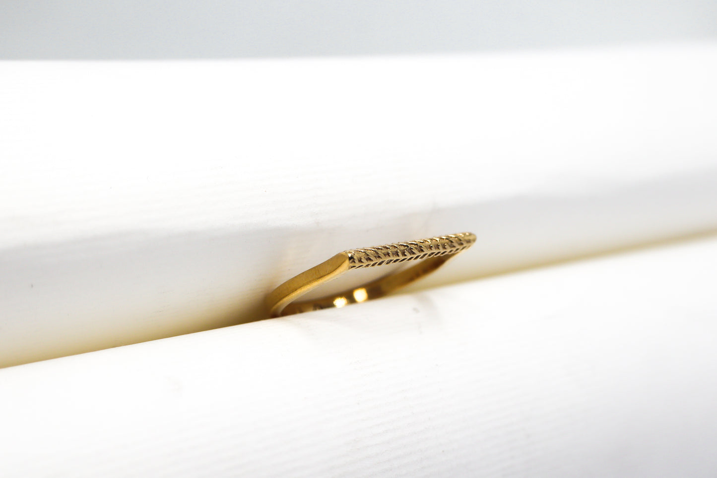 Gold Plated Solid Sterling Silver Ring