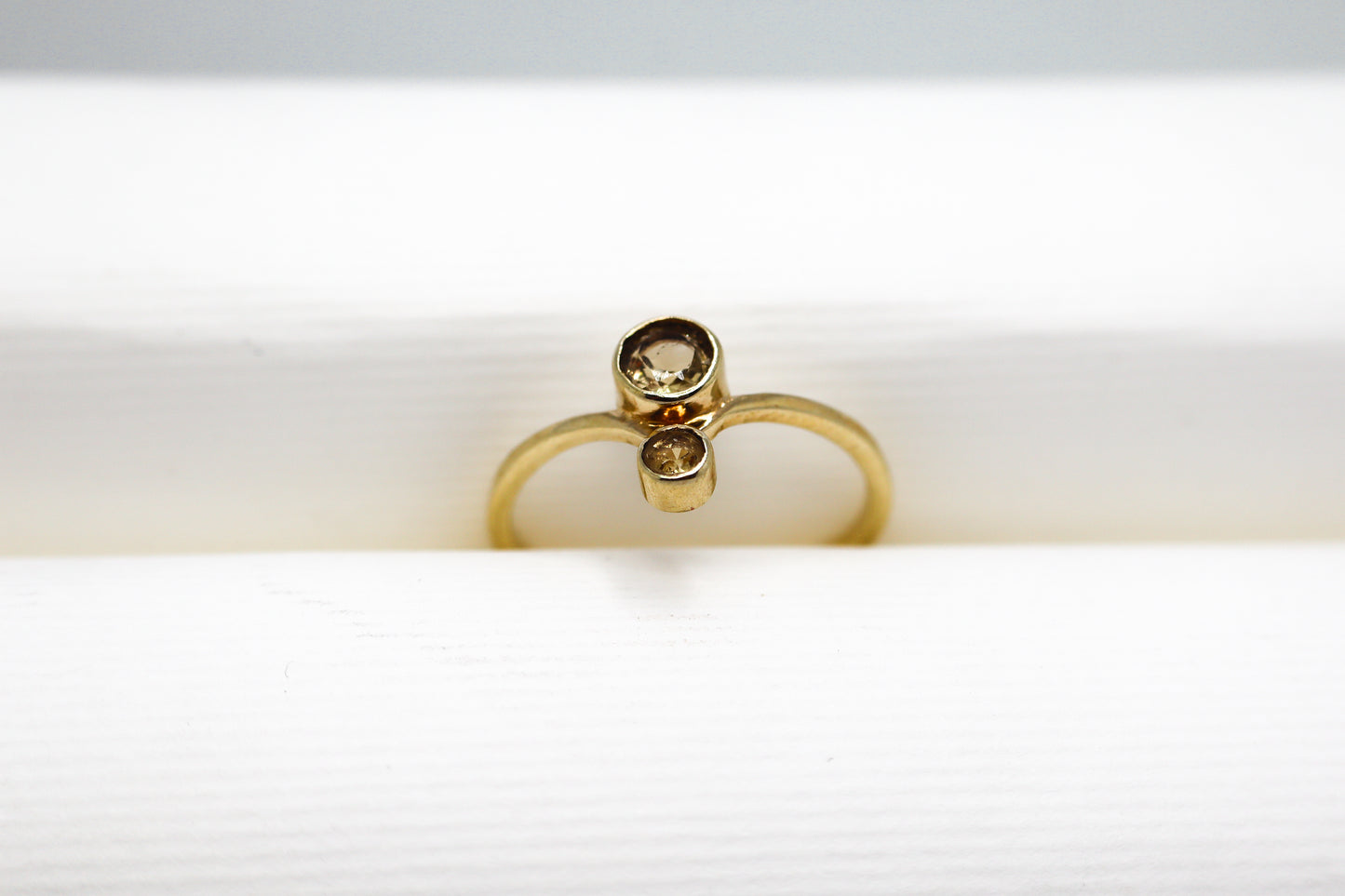 Imperial Topaz Gold Plated Solid Sterling Silver Ring