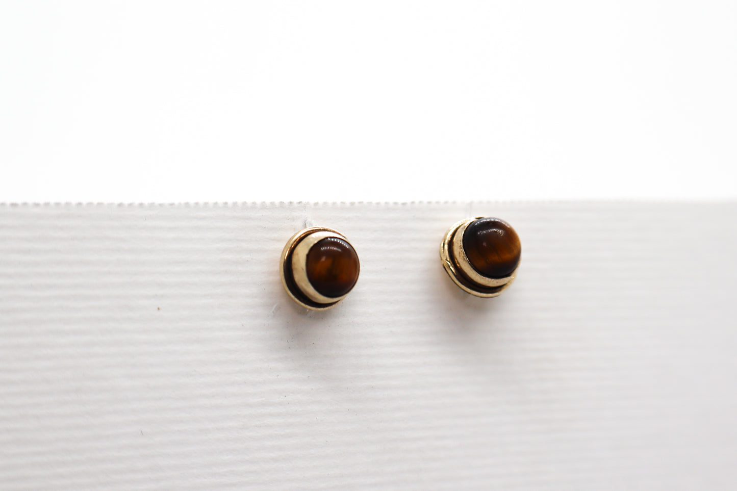 Tiger Eye Sterling Silver Earring