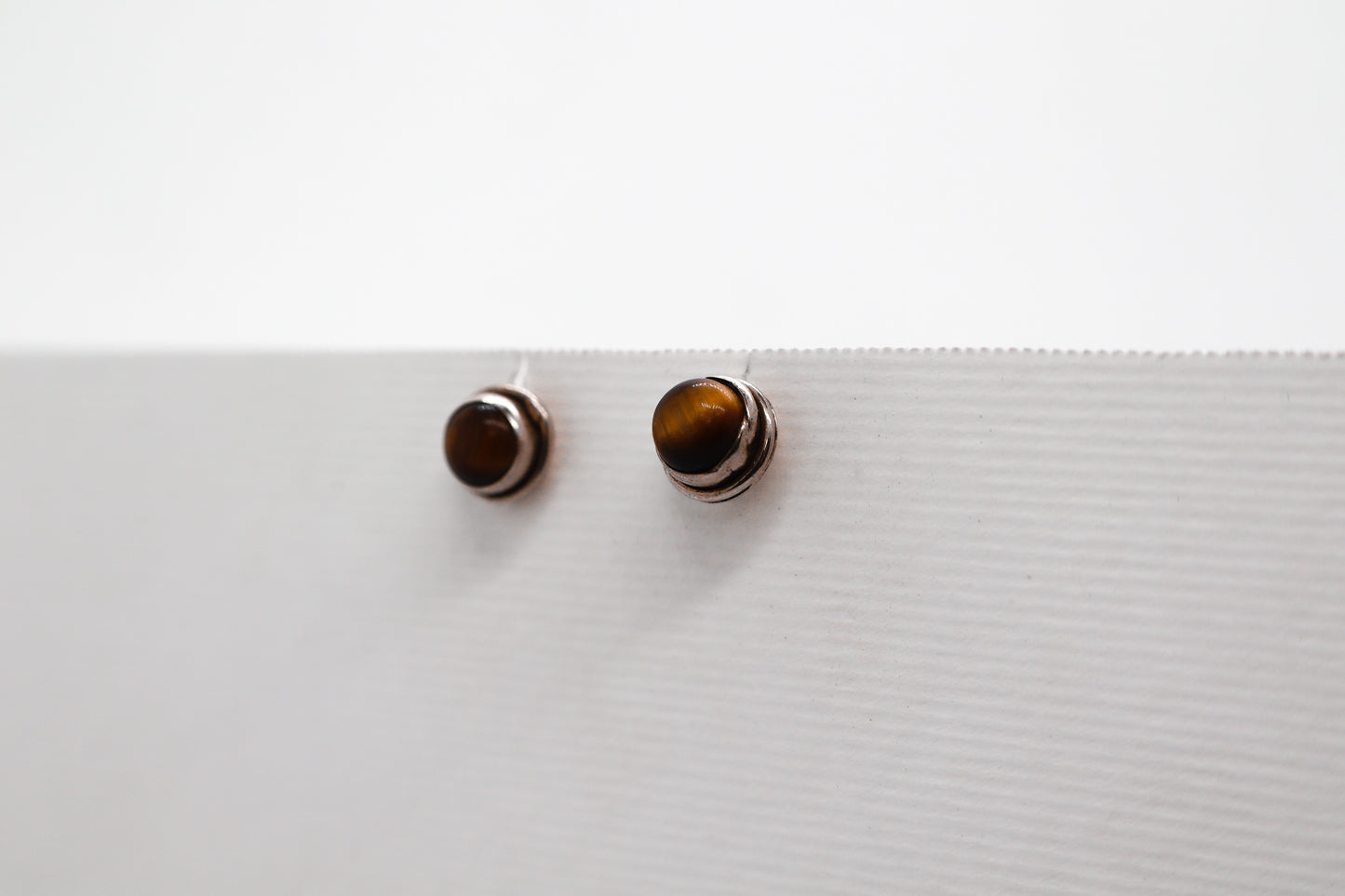 Tiger Eye Sterling Silver Earring