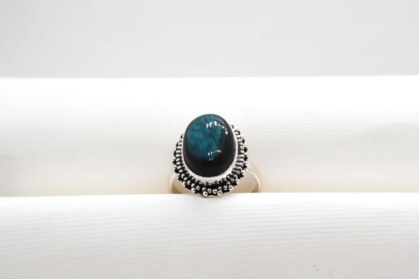 Labradorite Sterling Silver Ring