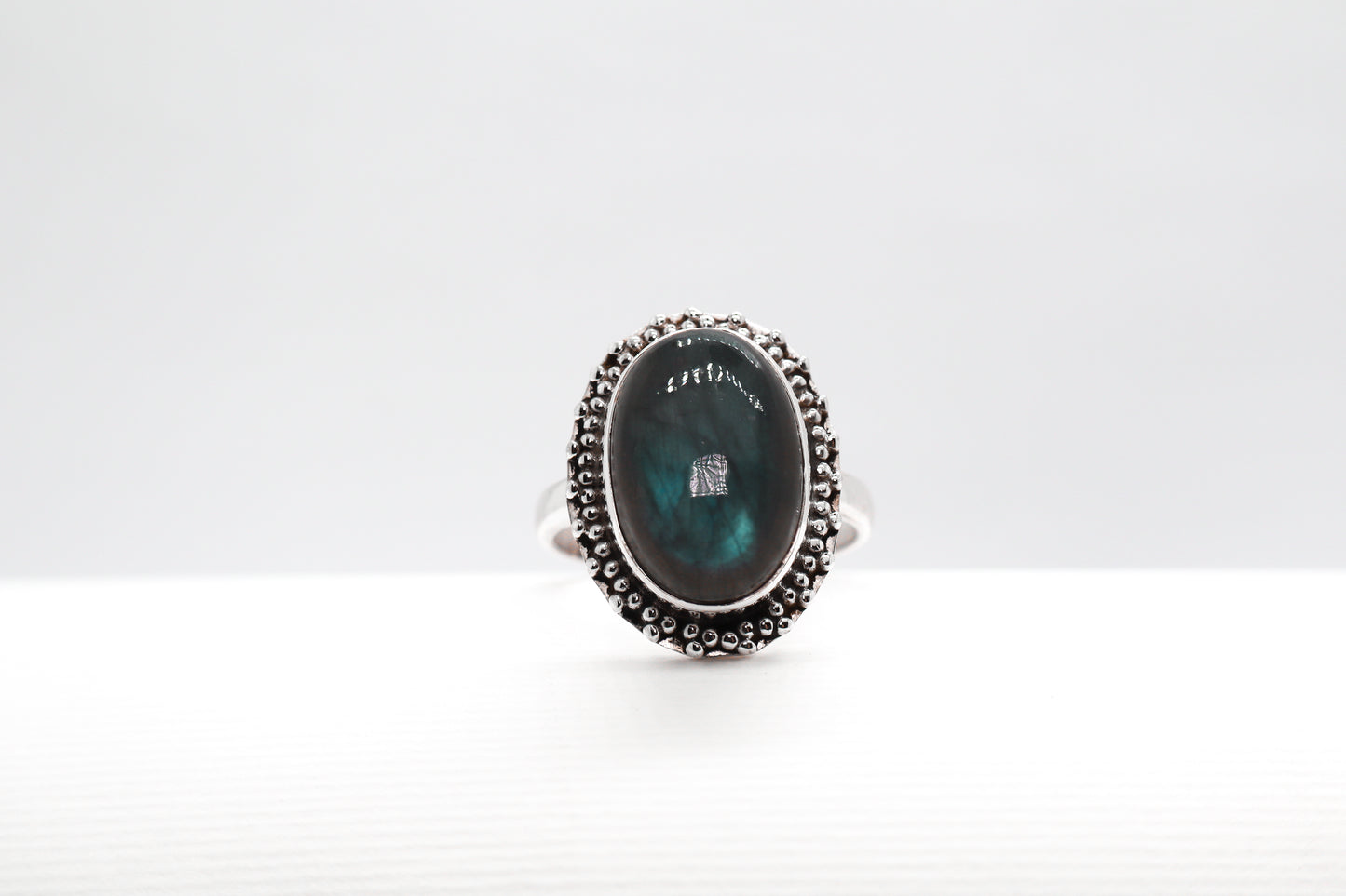 Labradorite Sterling Silver Ring