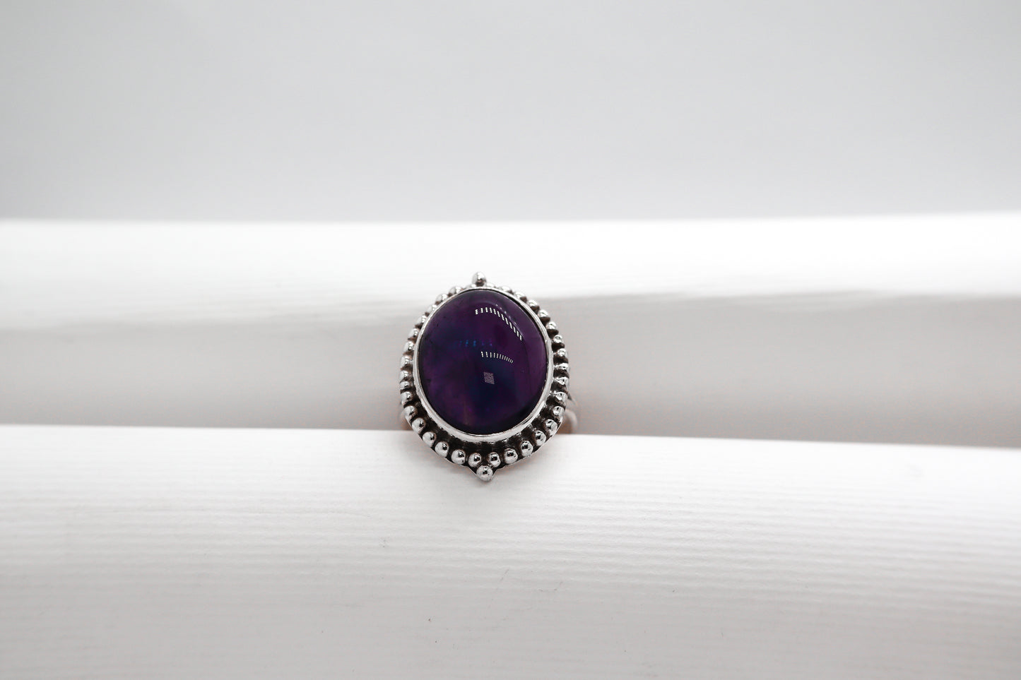 Amethyst Sterling Silver Ring