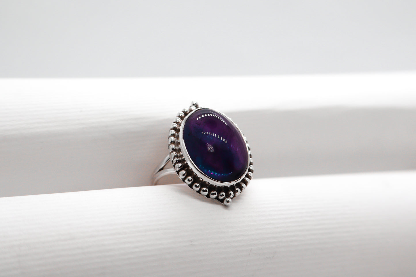 Amethyst Sterling Silver Ring