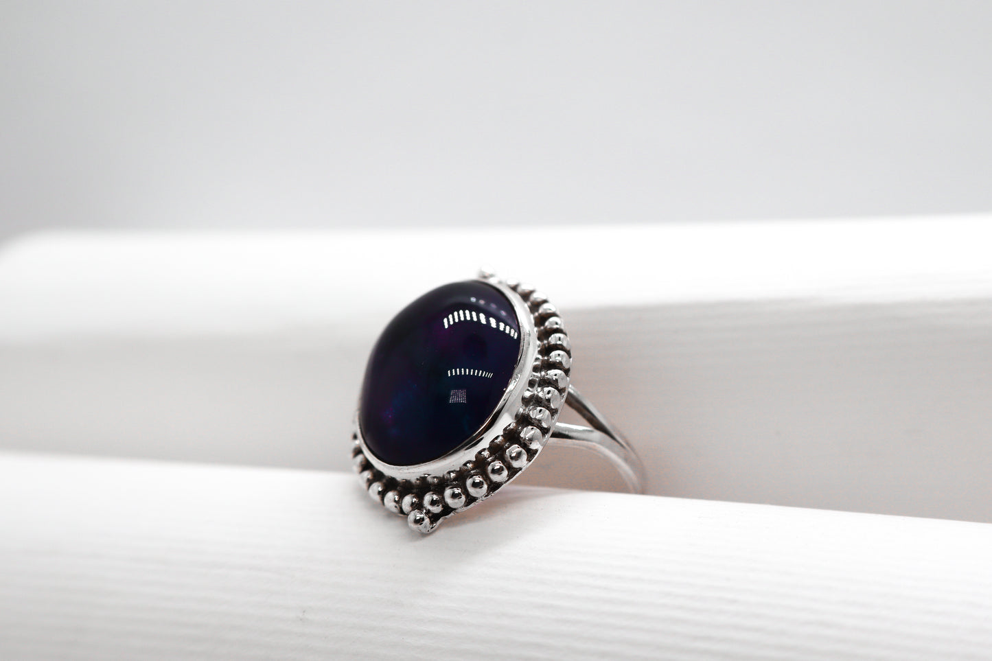 Amethyst Sterling Silver Ring