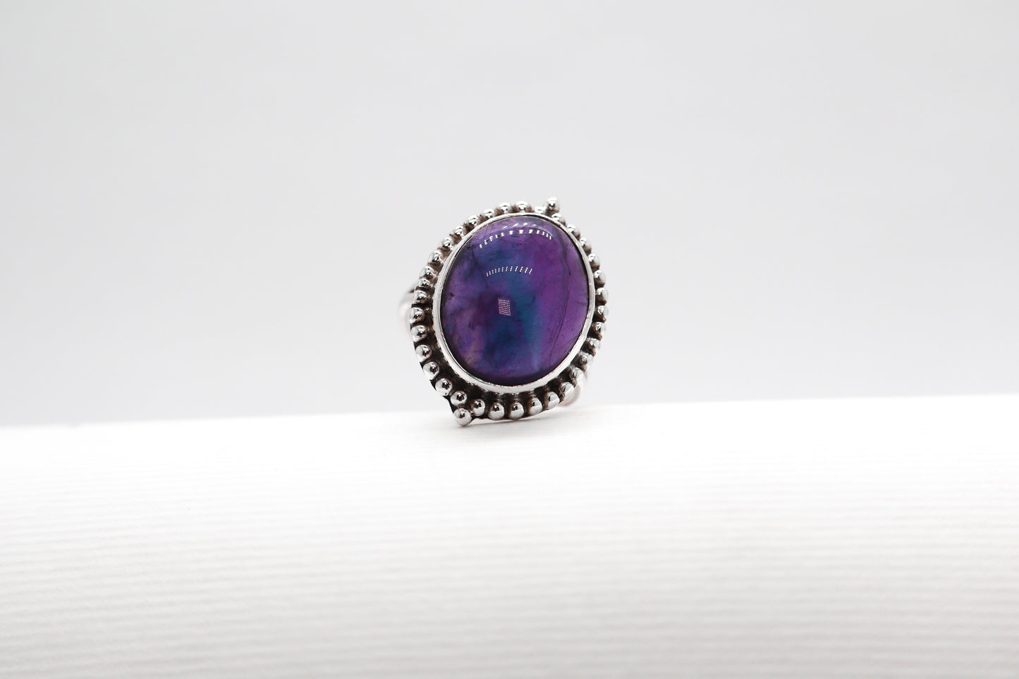 Amethyst Sterling Silver Ring