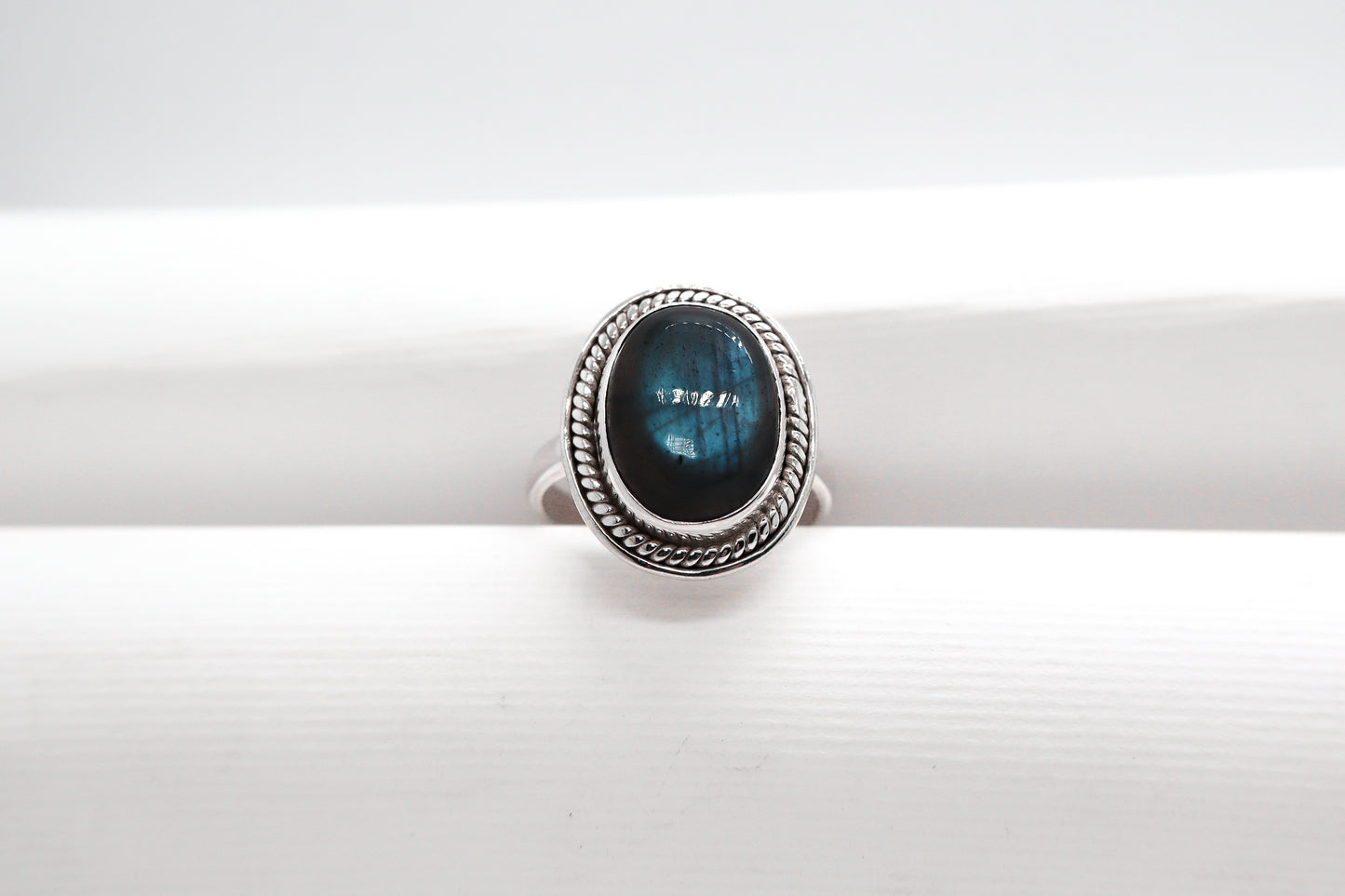 Labradorite Sterling Silver Ring