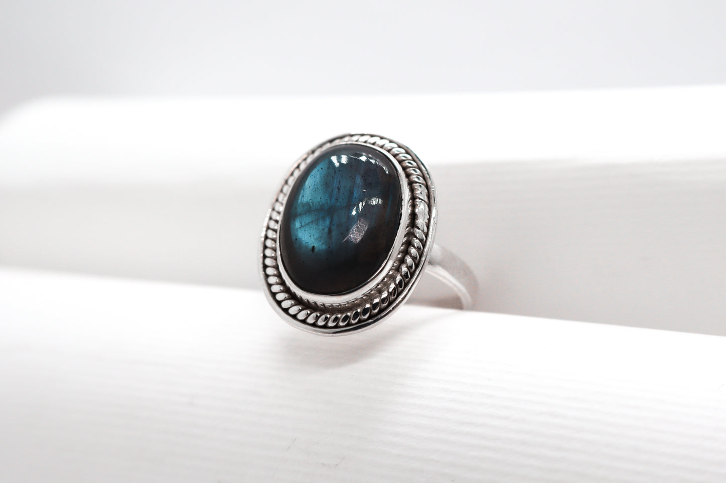 Labradorite Sterling Silver Ring