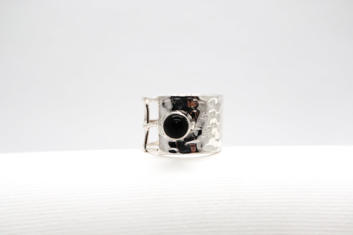 Black Onyx Sterling Silver Ring