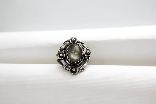 Labradorite Sterling Silver Ring