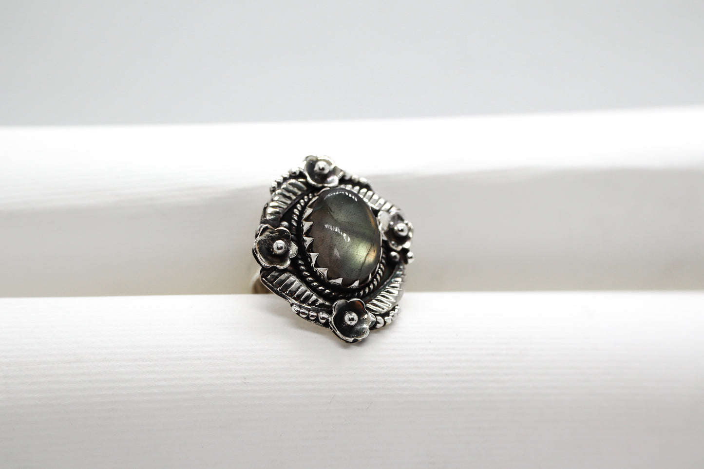 Labradorite Sterling Silver Ring