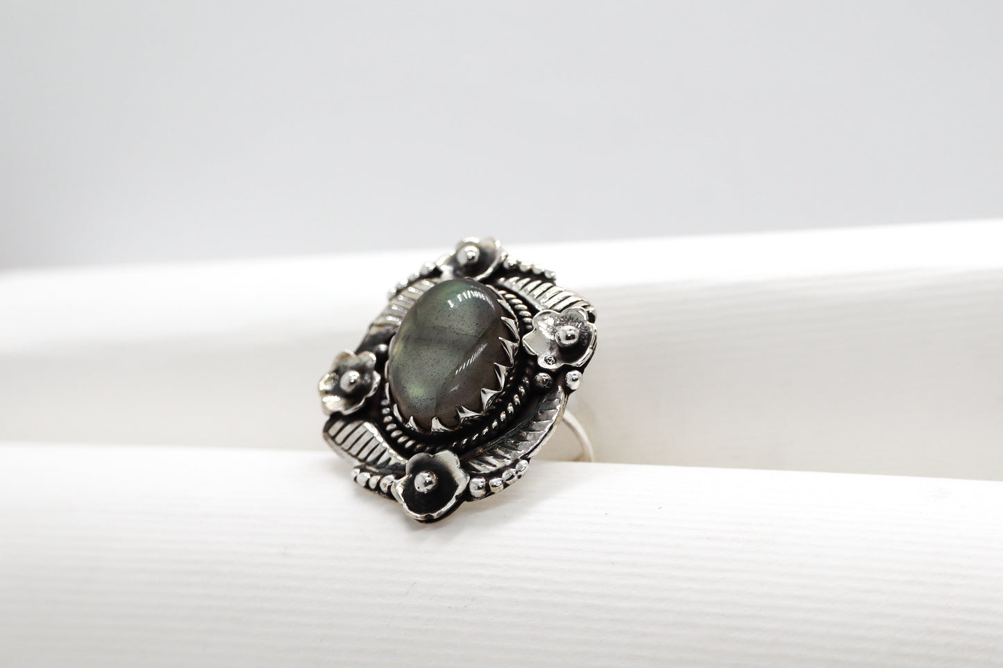 Labradorite Sterling Silver Ring