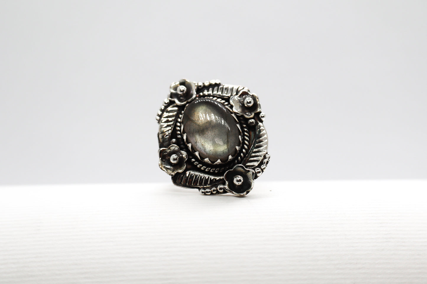 Labradorite Sterling Silver Ring