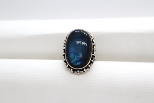 Labradorite Sterling Silver Ring