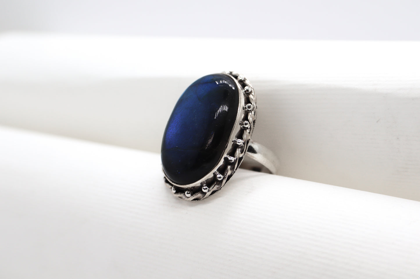 Labradorite Sterling Silver Ring