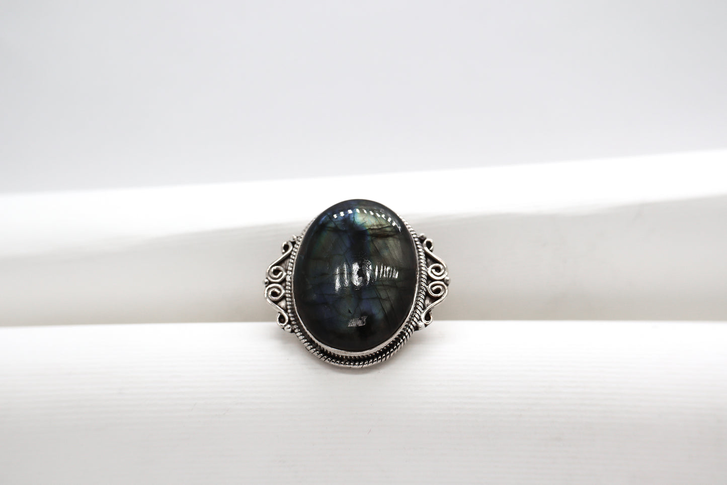 Labradorite Sterling Silver Ring