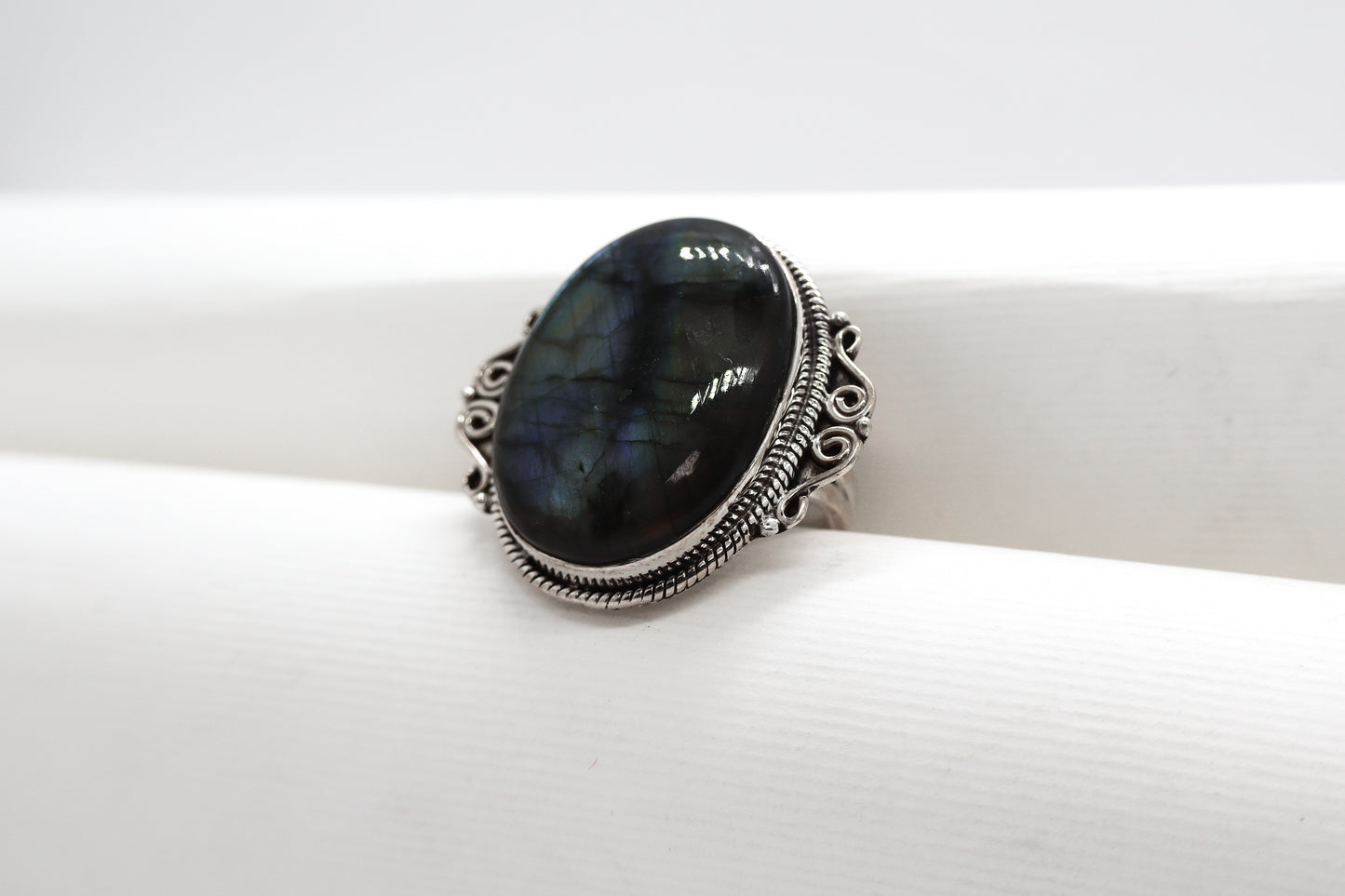 Labradorite Sterling Silver Ring