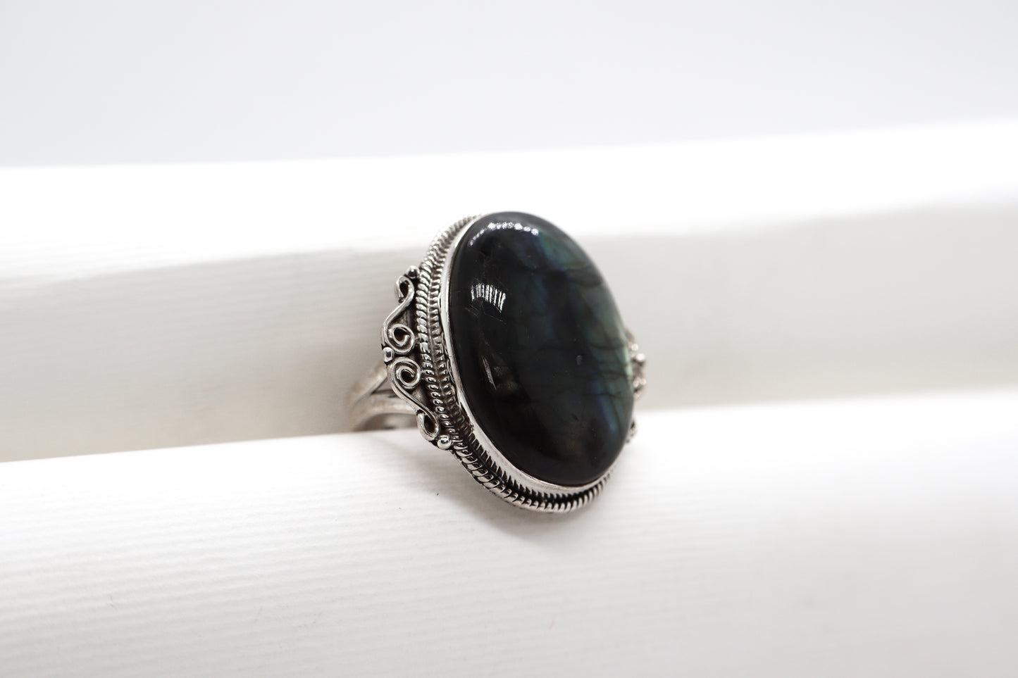 Labradorite Sterling Silver Ring