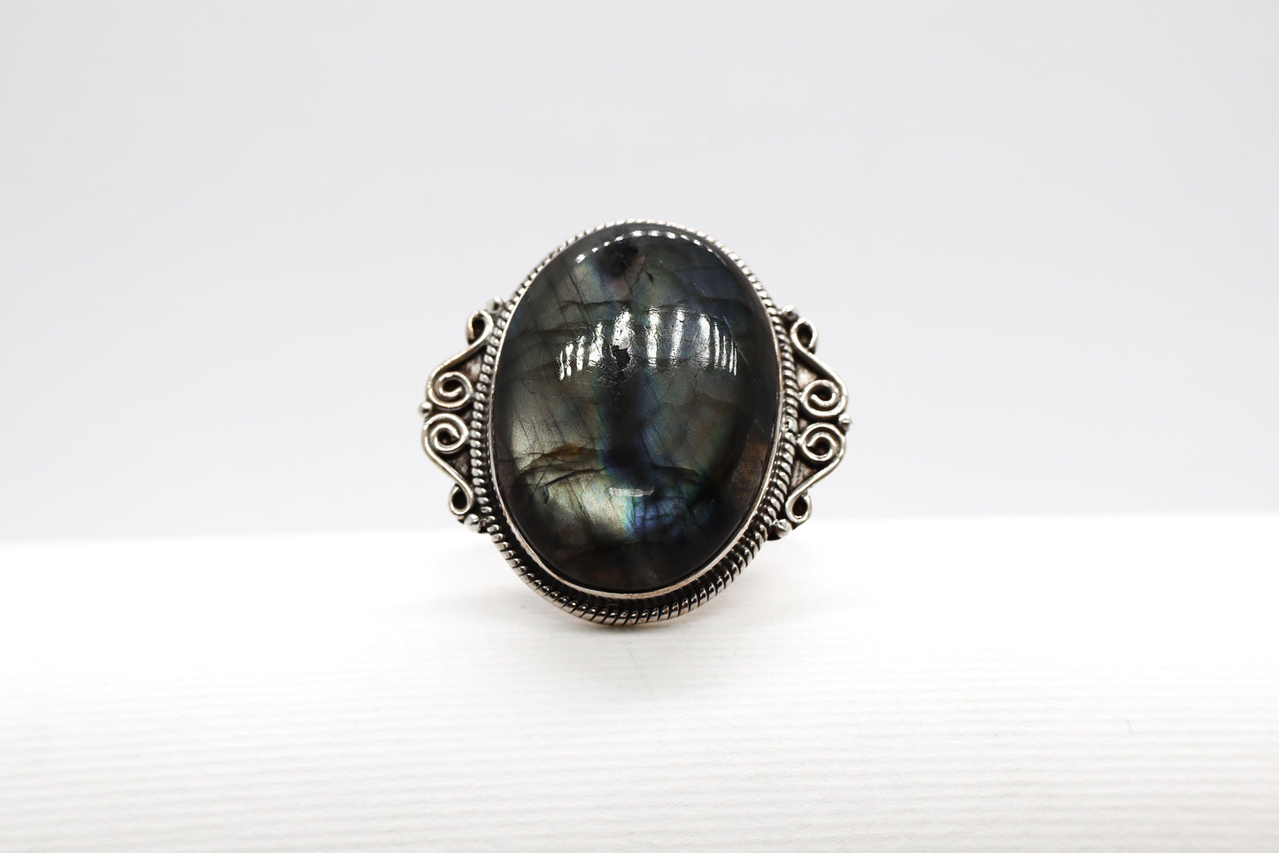 Labradorite Sterling Silver Ring