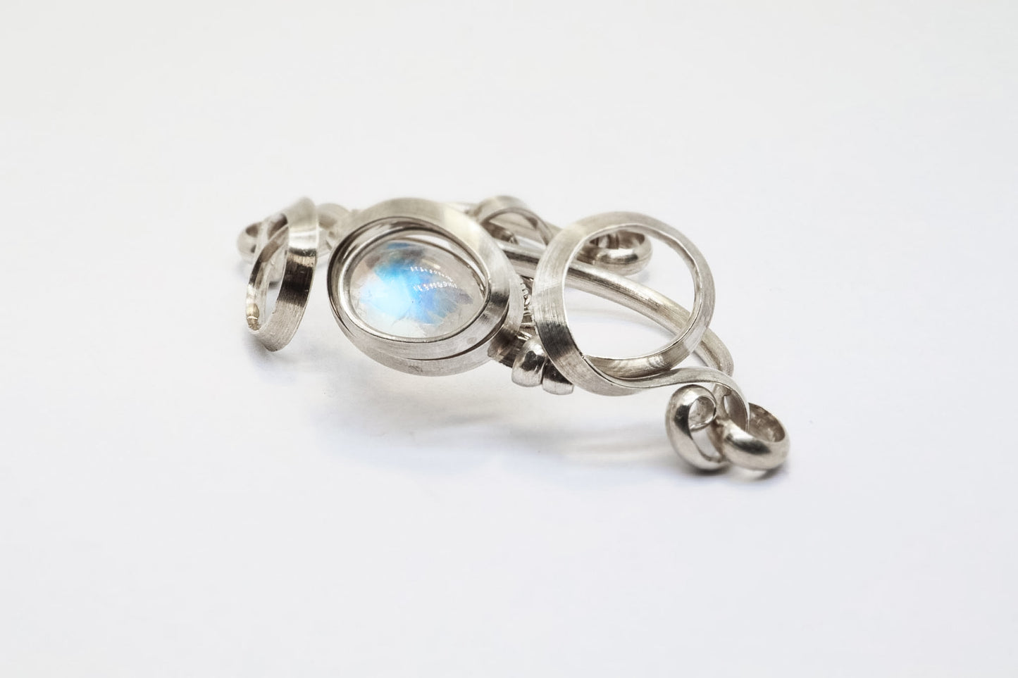 Gala Moonstone Sterling Silver Bracelet