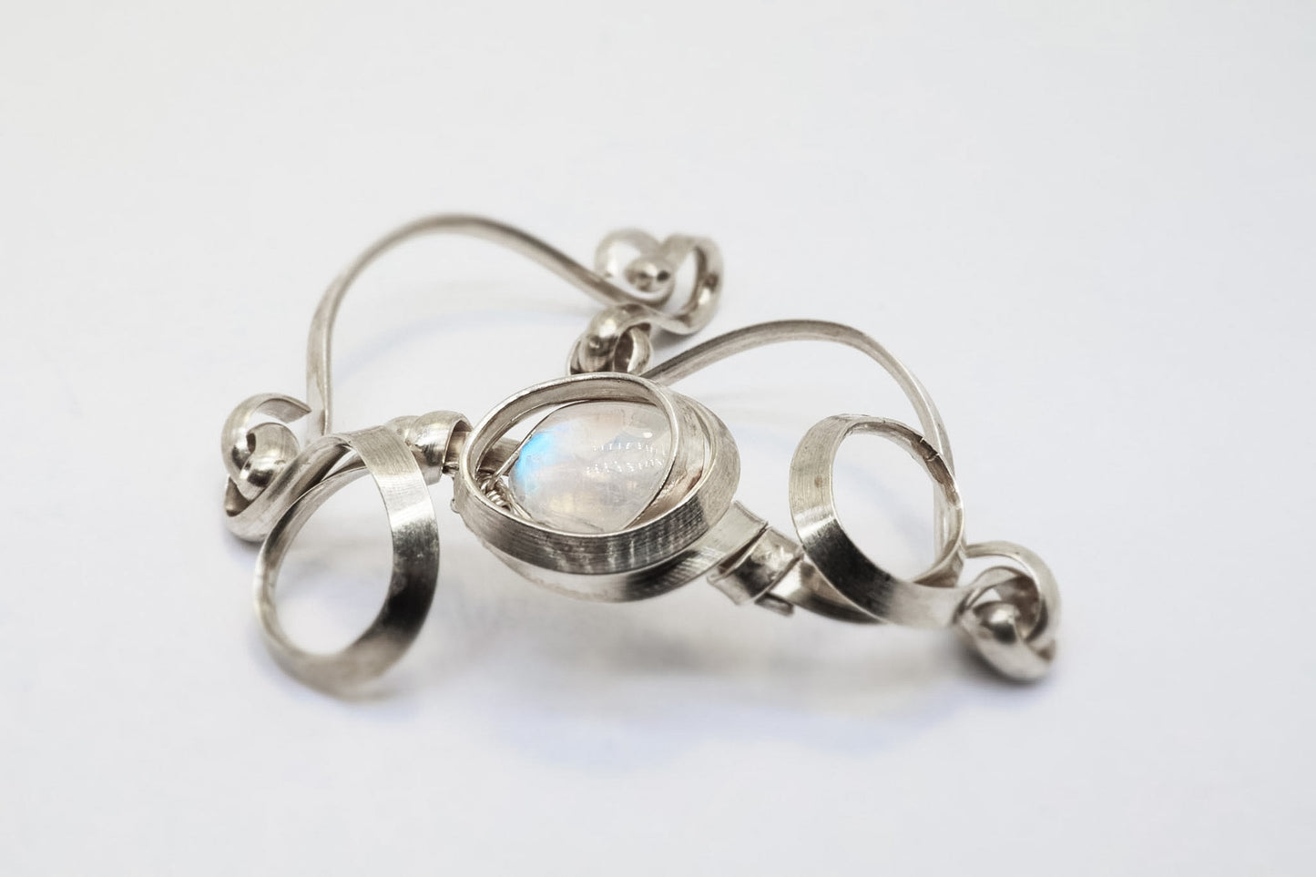 Gala Moonstone Sterling Silver Bracelet