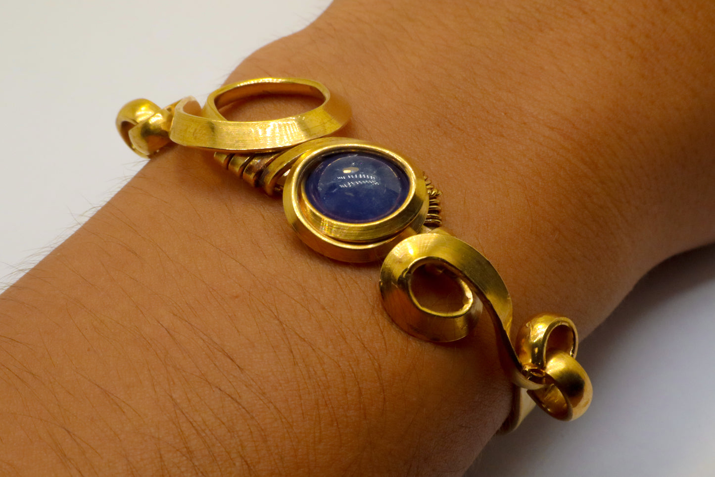 Gala Tanzanita Gold Plated Sterling Silver Bracelet